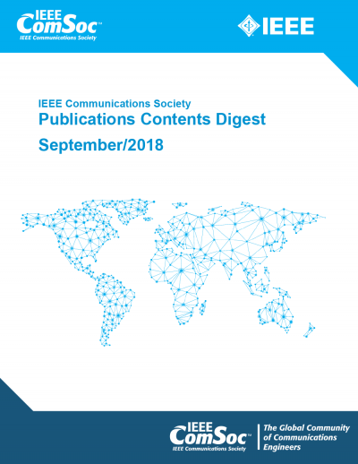 Publications Contents Digest September 2018 Cover