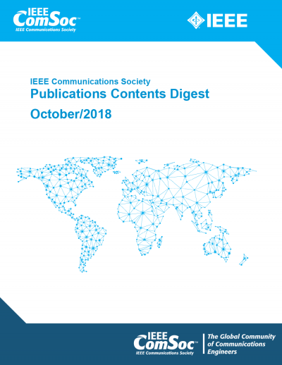 Publications Contents Digest October 2018 Cover