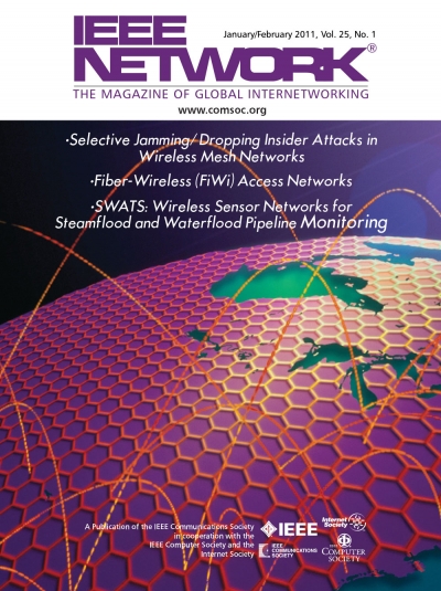 IEEE Network January 2011 Cover