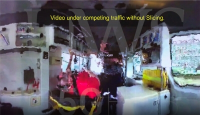 Figure 3: Video Streaming without Network Slicing [8].