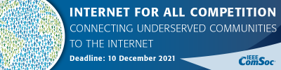 Internet for All Competition banner