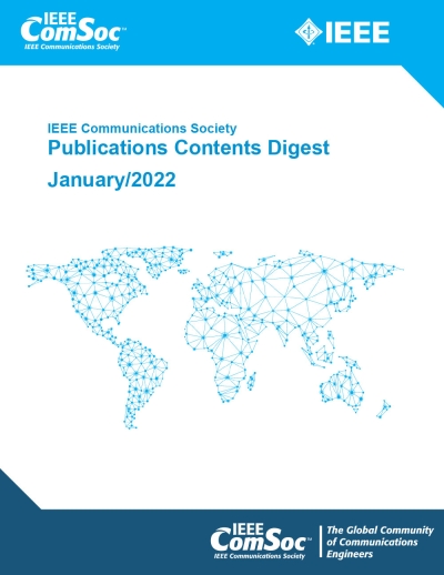 Publications Contents Digest January 2022 Cover
