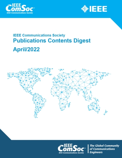 Publications Contents Digest April 2022 Cover
