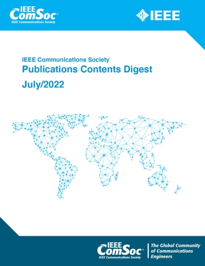 Publications Contents Digest July 2022 Cover