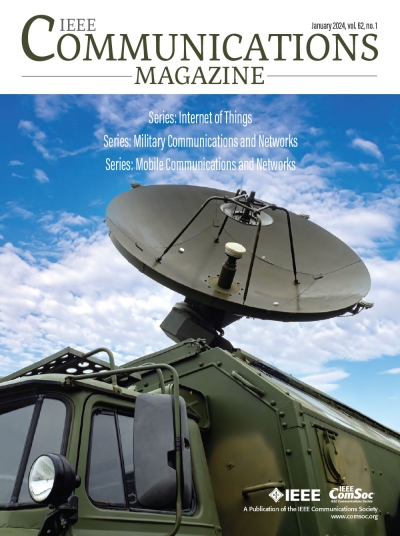 IEEE Communications Magazine January 2024 Cover