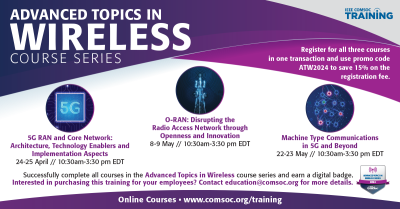Advanced Topics in Wireless Course Series banner