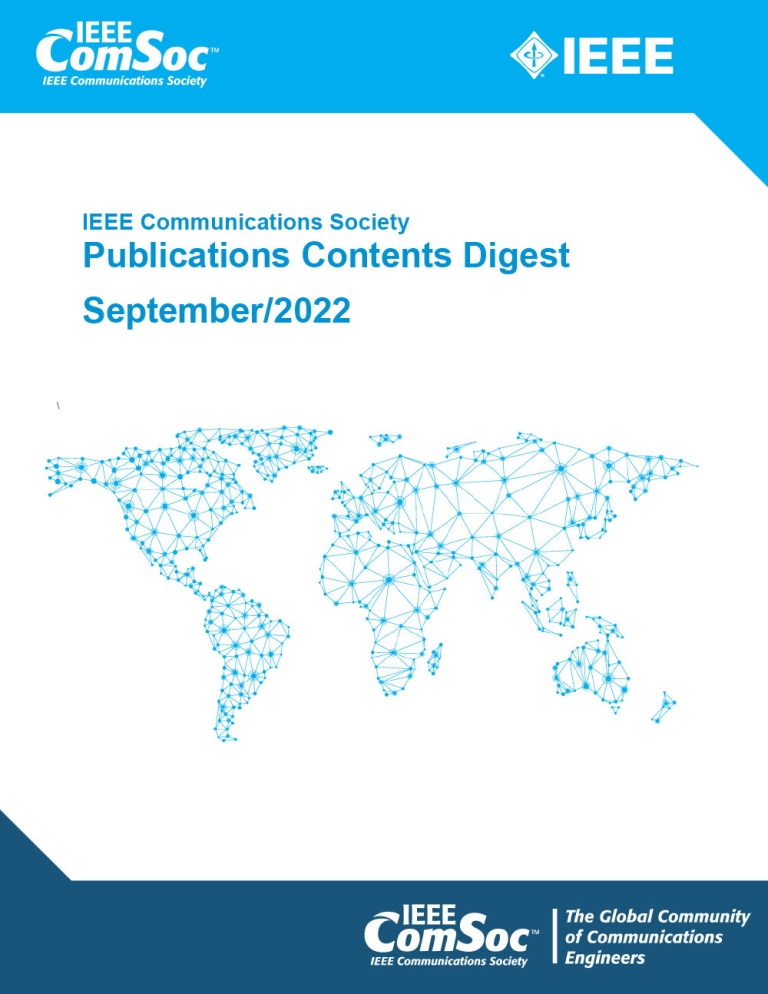 Publications Contents Digest September 2022 Cover